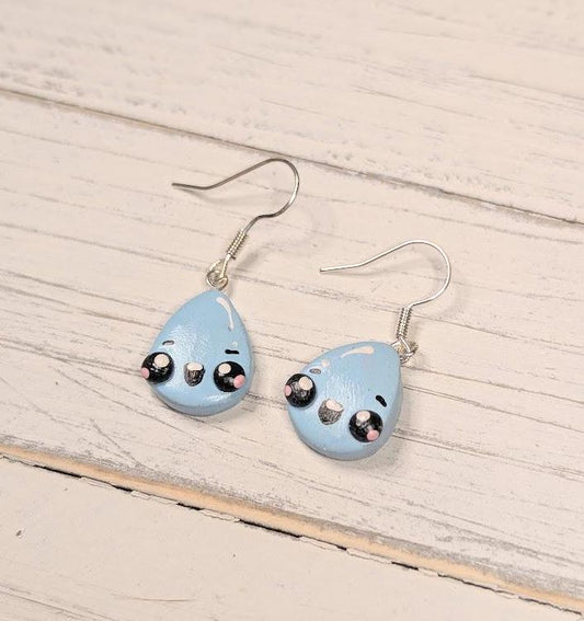 Kawaii Raindrop Dangled Drop Earrings